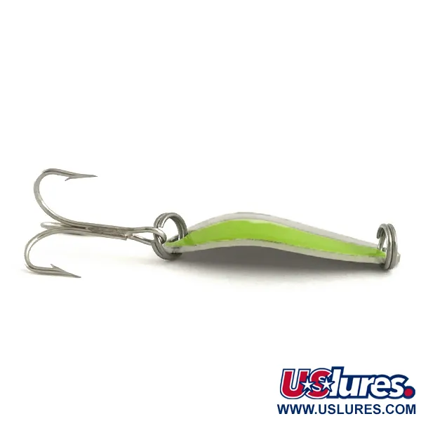 Acme Little Cleo Skeddrag, Nickel / Grön, 3,5g, USA, #6675