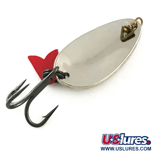 Acme Fish Hawk Skeddrag, Silver / Röd, 5g, Hamrad yta, #11109