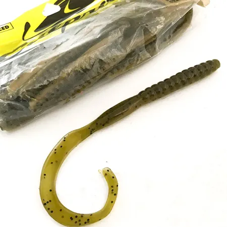 Culprit Original Worm Jigg, Green Pumpkin Red, 14cm, #6682