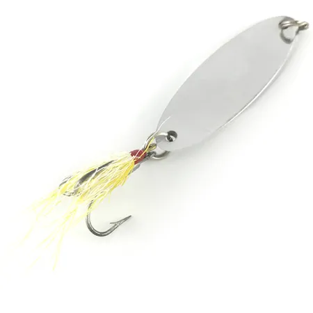 Weber MrChamp Skeddrag, Silver, 14g, Fjäderklädd trekrok, #6695