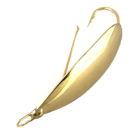 Johnson Weedless Silver Minnow Skeddrag, Guld, 6g, Vasskyddad, #6698