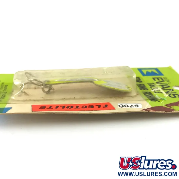 Loco 2 Glen Evans UV Skeddrag, Gul UV, 7g, Flectolite-mönster, #6700