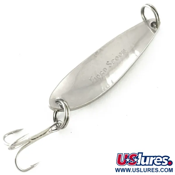Acme Fiord Spoon Skeddrag, Nickel / Blå, 7g, Långkastande, #6701