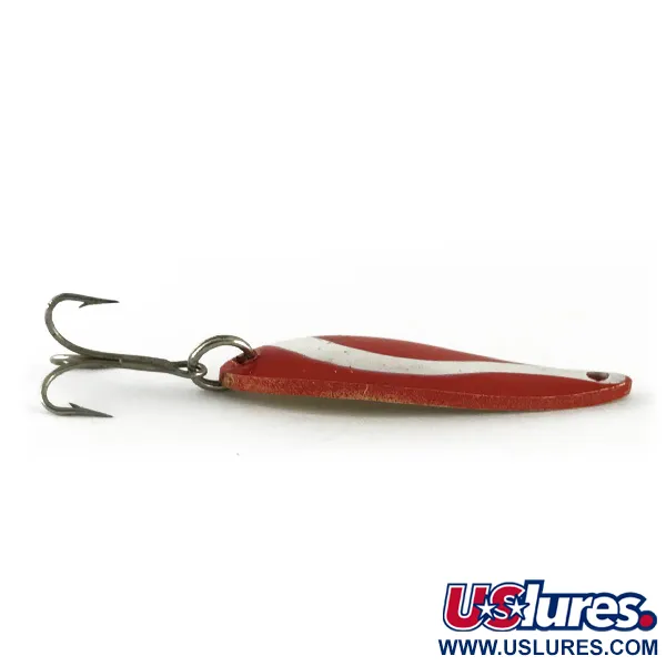 Acme Fiord Spoon Skeddrag, Röd / Vit / Guld, 7g, Klassiker, #6697