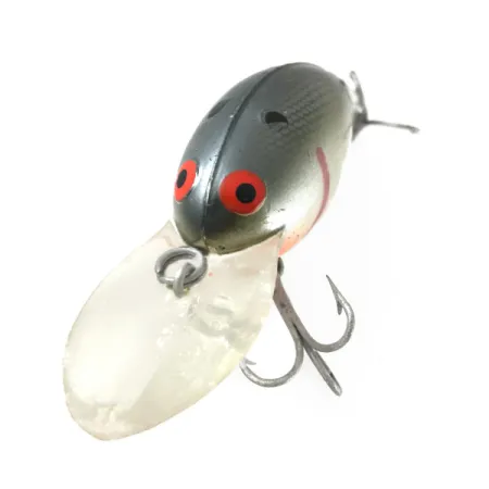 Bomber model 7A baby striper Wobbler, Silver, 9g, Djupgående, #6711