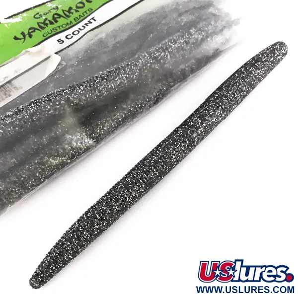 Gary Yamamoto Fat Senko jigg, Silverglitter, 15cm, #6719