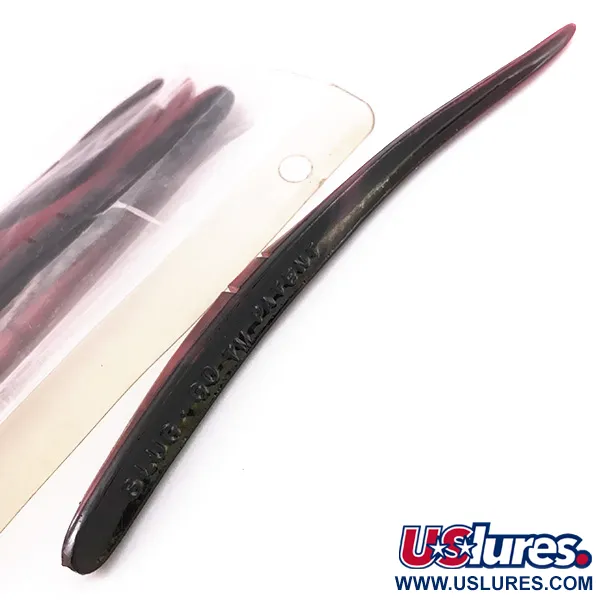 Lunker City Slug-Go Soft Jerk, Red / Black, 15 cm, Offset-Skåra, #6720