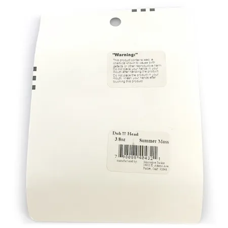 Duh!!! Head Kit Offset-jigghuvud, Oliv / Röd, 11g, Vasskyddad, #6722