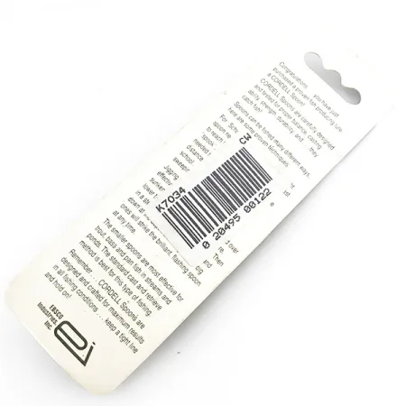 Cotton Cordell CC Spoon Skeddrag, Silver, 21g, Vertikalfiske, #6725