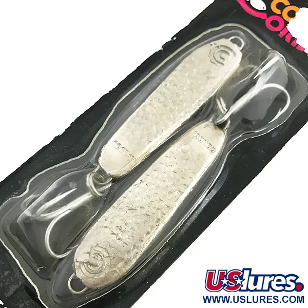 Cotton Cordell CC Spoon Skeddrag, Silver, 21g, Vertikalfiske, #6725