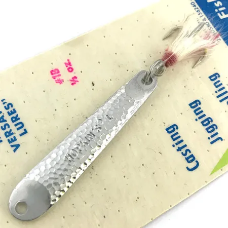 Hopkins s1 - Jig Lure Skeddrag, Hamrad nickel, 11g, Bucktail, #6735
