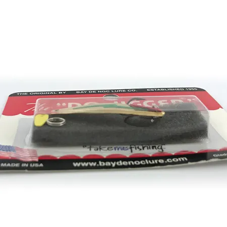 Bay de Noc Do-Jigger 1 Skeddrag, Guld/Grön, 5g, guldpläterad, #1DJGCH