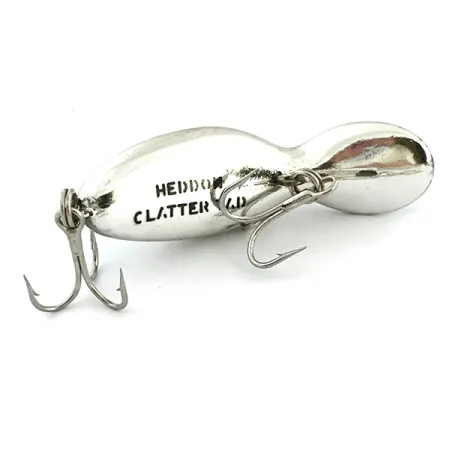 Heddon Tadpolly Clatter Tad Ytbete, Silver / Blå, 6g, Rassel, #6740
