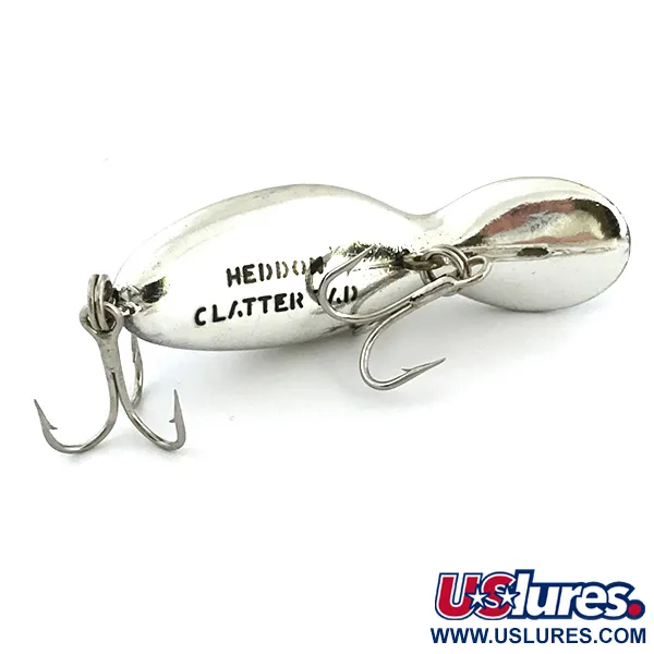 Heddon Tadpolly Clatter Tad Ytbete, Silver / Blå, 6g, Rassel, #6740