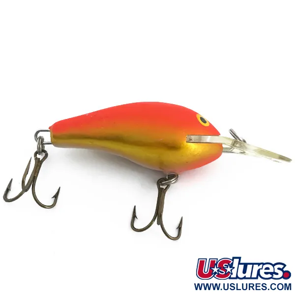 Rapala Fat Rap Djupgående, Orange, 8,8g, Balsaträ, #6753