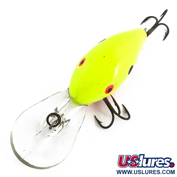 Mann's 10+ Crankbait, Yellow / Orange, 10g, Djupgående, #6754