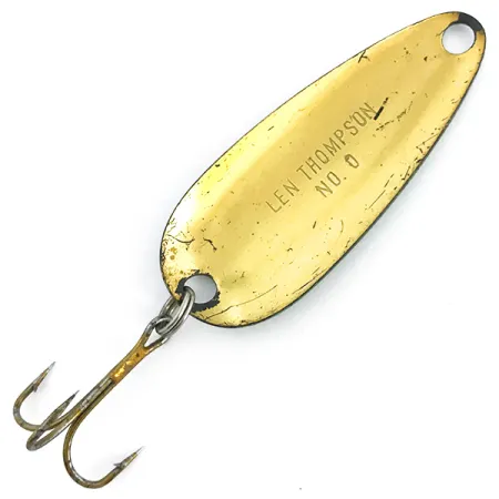 Len Thompson #0 Skeddrag, Grön/Svart/Guld, 17g, Gäddfiske, #6765