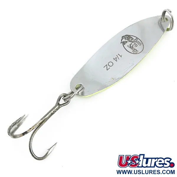 Bass Pro Shops Demon Dancer Skeddrag, Chartreuse/Nickel, 7g, UV, #6771