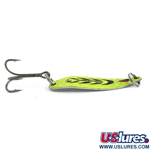 Bass Pro Shops Demon Dancer Skeddrag, Chartreuse/Nickel, 7g, UV, #6771