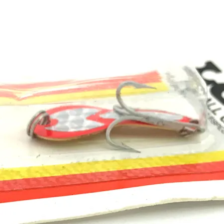 Luhr Jensen Loco 1 UV Skeddrag, Red / Hologram, 4g, UV-lyster, #6779