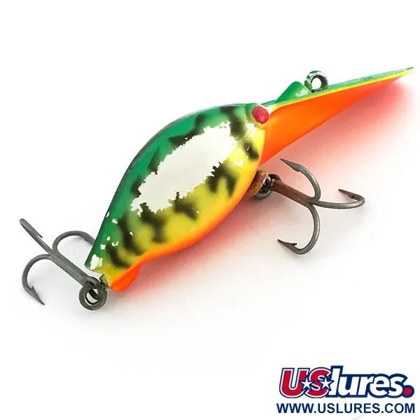 Luhr Jensen Hot Shot Rattle SE Wobbler, Fire Tiger, 14g, Rassel, #6789