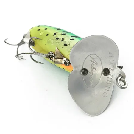 Fred Arbogast Jitterbug Ytbeten, Fire Tiger, 10g, #6808