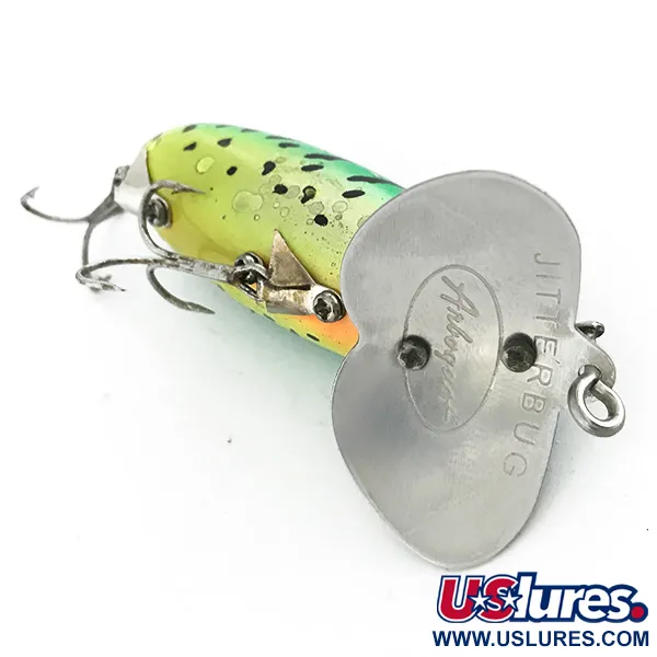 Fred Arbogast Jitterbug Ytbeten, Fire Tiger, 10g, #6808
