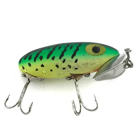 Fred Arbogast Jitterbug Ytbeten, Fire Tiger, 10g, #6808