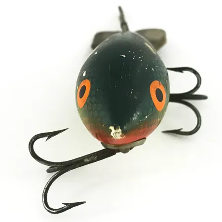 Bomber 400 series Wobbler, Grön/Gul, 12,5g, Träbete, #6809