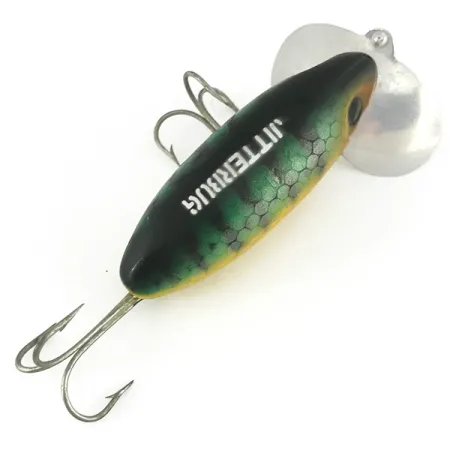 Fred Arbogast Jitterbug Ytbeten, Abborre, 14g, Metallsked, #6816