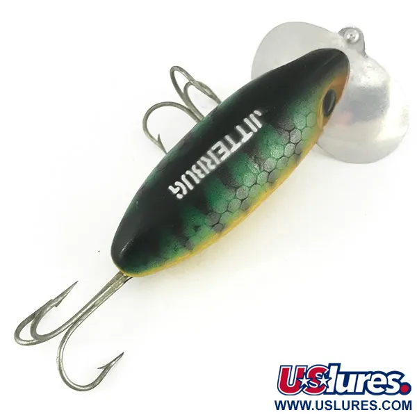 Fred Arbogast Jitterbug Ytbeten, Abborre, 14g, Metallsked, #6816