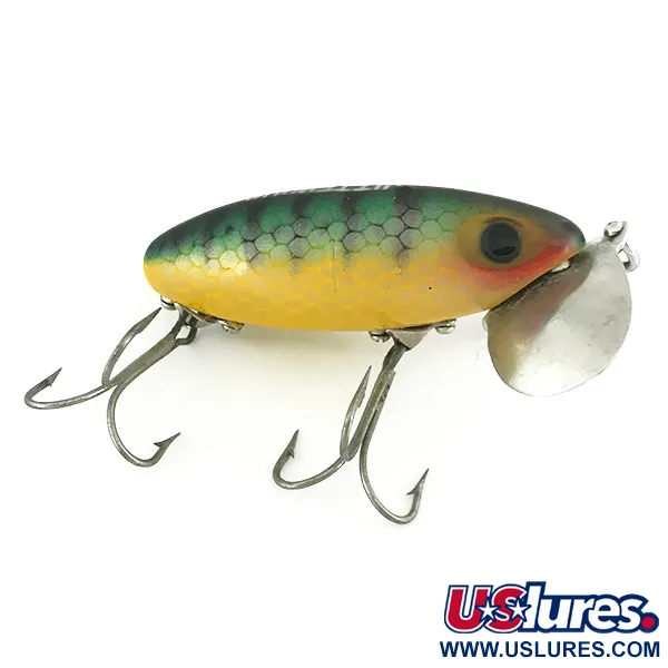 Fred Arbogast Jitterbug Ytbeten, Abborre, 14g, Metallsked, #6816