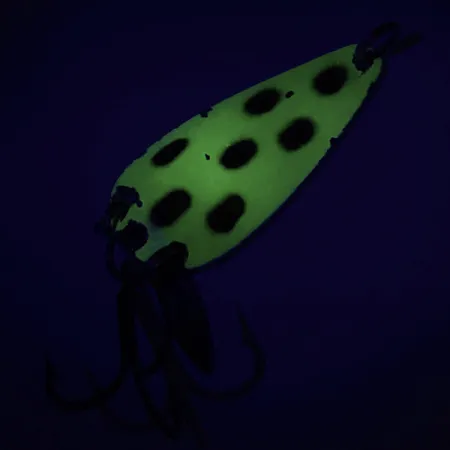 Marathon (with sonic blades) Skeddrag, Grön, 6cm, Självlysande, #6821