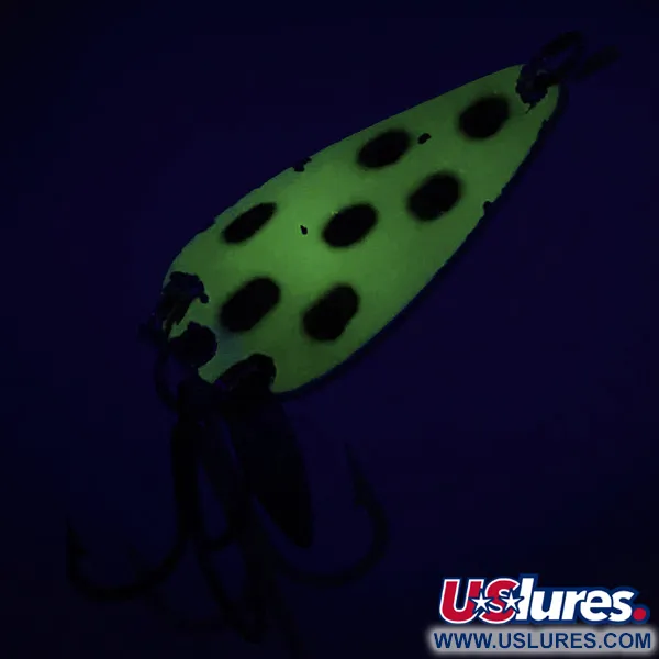 Marathon (with sonic blades) Skeddrag, Grön, 6cm, Självlysande, #6821