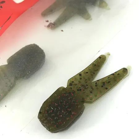 Zoom Tiny Salty Chunk, Green Pumpkin Red, 4.5cm, Gummibete #6831