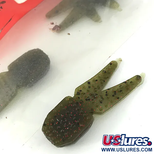 Zoom Tiny Salty Chunk, Green Pumpkin Red, 4.5cm, Gummibete #6831