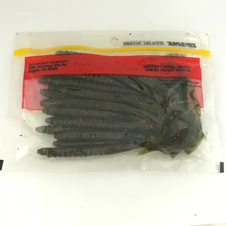 Zoom Super Salt Plus jigg, Avocado, 12.7cm, räfflad kropp, #6832