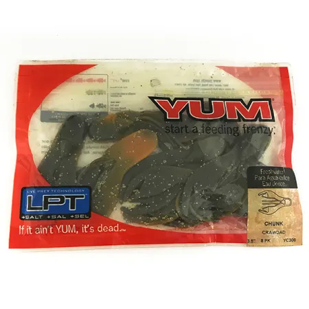 YUM Yum Chunk Jigg, Crawdad, 9cm, LPT-Teknologi, #6835