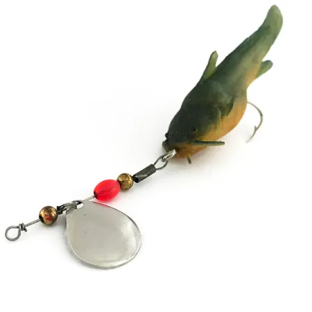 Burke Muddlers Minnow Willow Cat Spinnare, Nickel, 7g, #6864