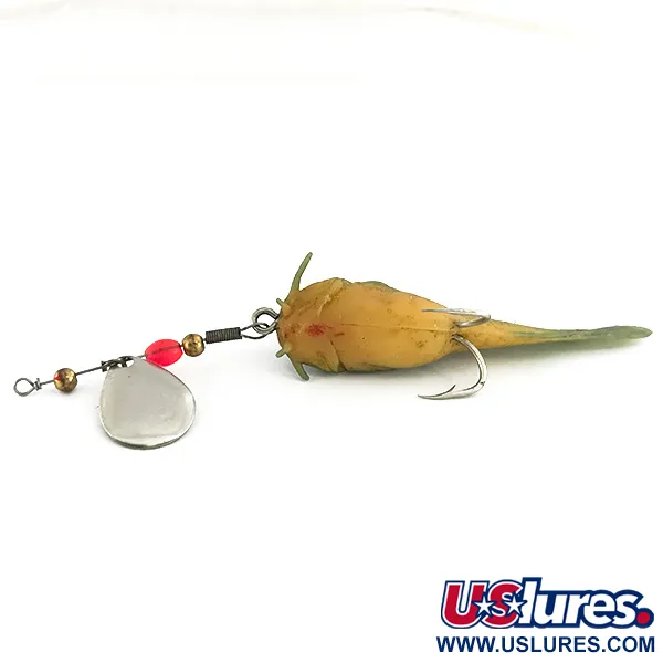 Burke Muddlers Minnow Willow Cat Spinnare, Nickel, 7g, #6864