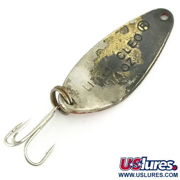 Acme Little Cleo Skeddrag, Röd/Vit/Nickel, 7g, Vintage, #6873