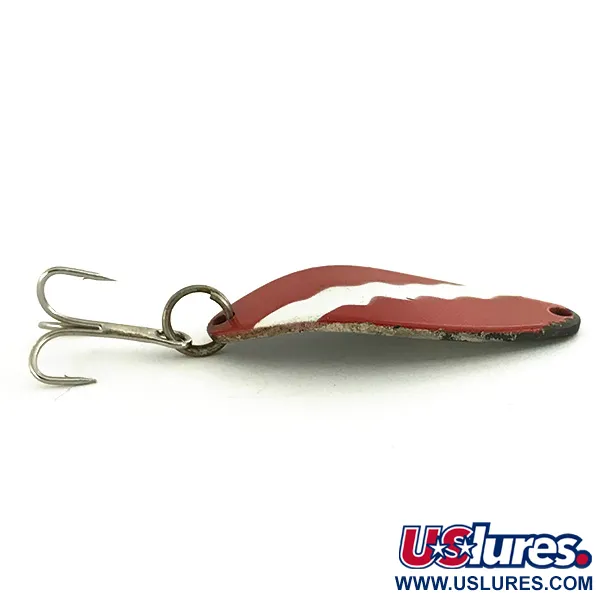 Acme Little Cleo Skeddrag, Röd/Vit/Nickel, 7g, Vintage, #6873