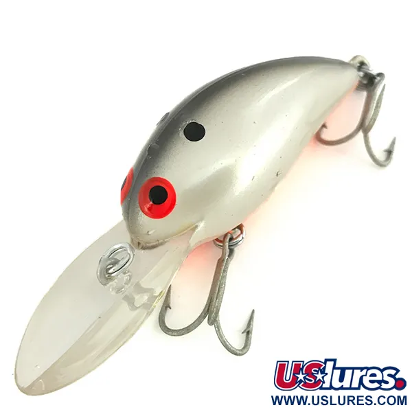 Bomber Model 7A Baby Striper Wobbler, Silverkrom, 9g, #6880