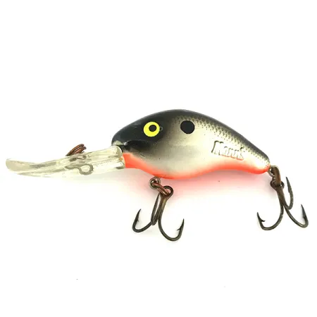 Mann's 10+ Crankbait, Grå, 10g, Djupgående, #6881