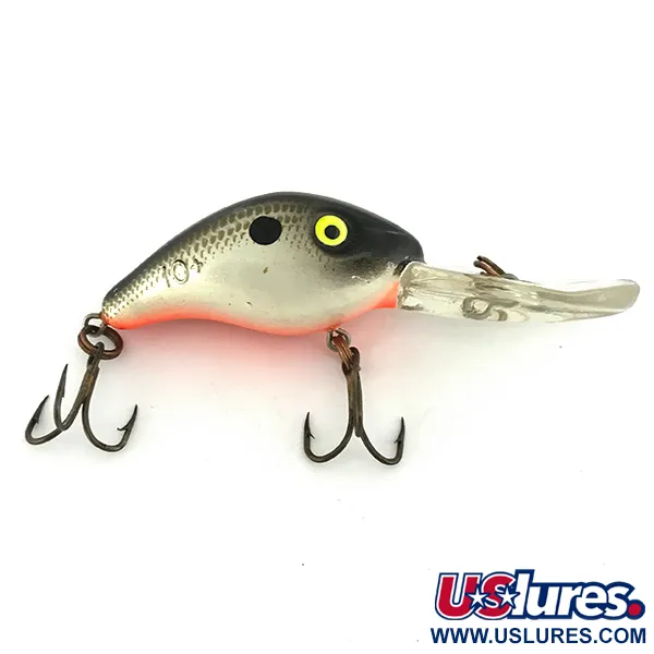 Mann's 10+ Crankbait, Grå, 10g, Djupgående, #6881