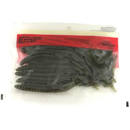 Zoom Super Salt Plus Jigg, Green Pumpkin, 17cm, U-Tale, #6892