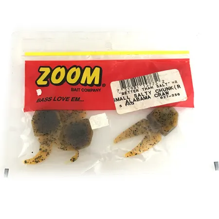 Zoom Small Salty Chunk Jigg, Alabama Craw, 6,5cm, Jig Trailer, #6894