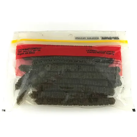 Zoom Super Salt Plus, Green Pumpkin 10cm, Mjukbete #6896