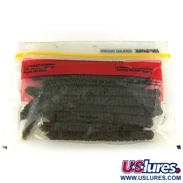 Zoom Super Salt Plus, Green Pumpkin 10cm, Mjukbete #6896