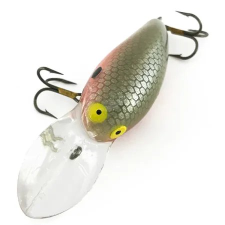 Bomber model 6A Crankbait, Svart Pärla, 11g, Rasselkulor, #6899
